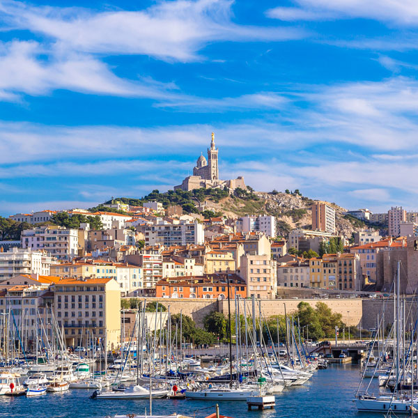 Taxi Transfers Nice Côte d'Azur Airport (NCE) to any destination in Marseille